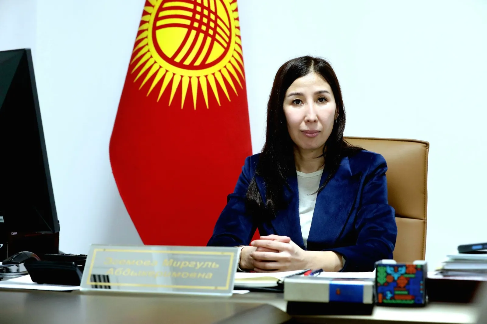 Эгемова Миргуль Абдыкеримовна Манас шаарынын мэринин курулуш тармагы боюнча орун басары болуп дайындалды.