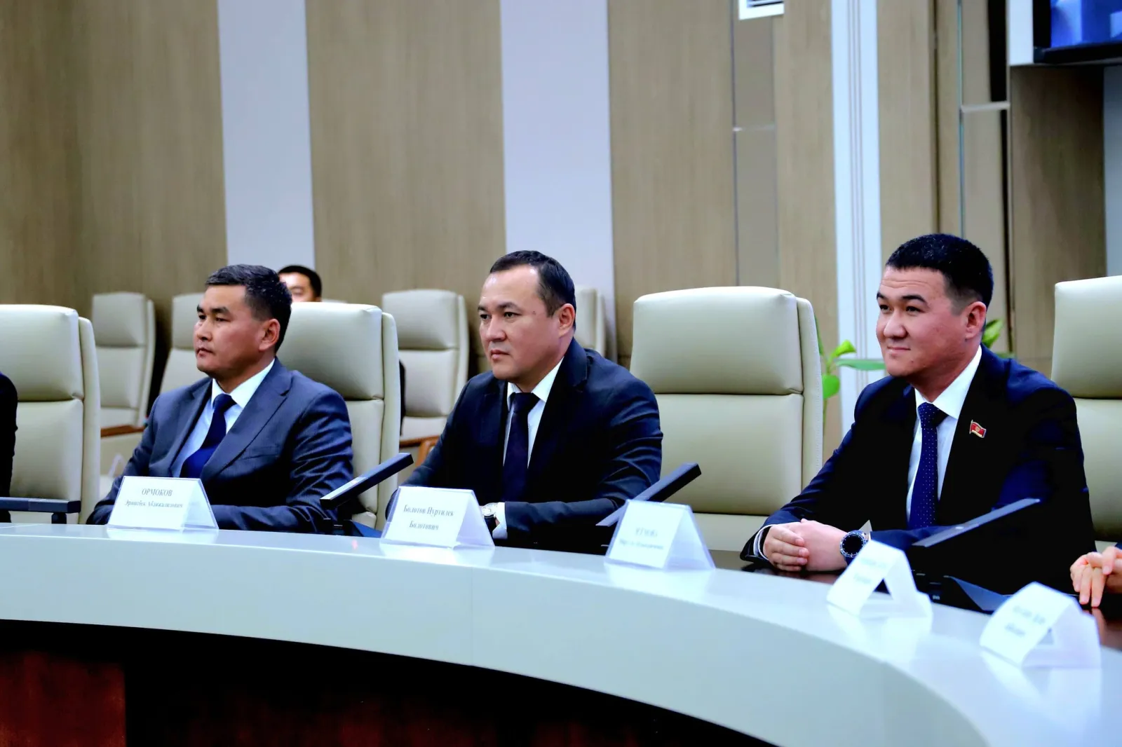 МЭР АНКАРАДАН КЕЛГЕН ДЕЛЕГАЦИЯНЫ КАБЫЛ АЛДЫ