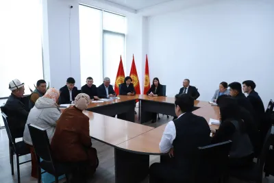 МЭР ЖАРАНДАРДЫ ЖЕКЕ МАСЕЛЕЛЕРИ БОЮНЧА КАБЫЛ АЛДЫ