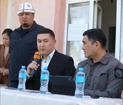 Т.ТАЙГАРАЕВ АЙМАГЫНДА ТУРГУНДАР МЕНЕН ЖОЛУГУШУУ ӨТКӨРҮЛ