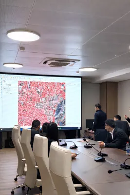 МЭР МАНАС ШААРЫНЫН ЖЕР ФОНДУН ИНВЕНТАРИЗАЦИЯЛОО ЖУМУШТАРЫНЫН ЖЫЙЫНТЫГЫ МЕНЕН ТААНЫШТЫ